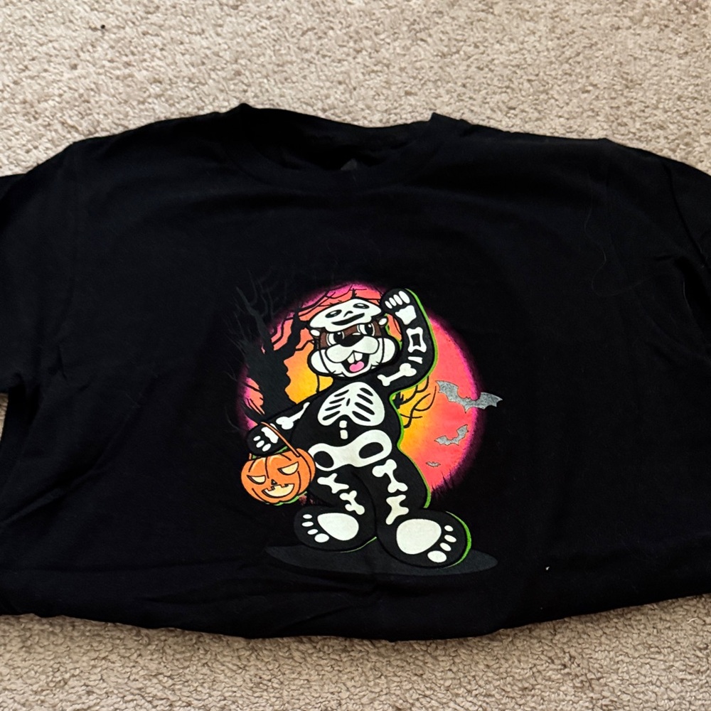 Black Skeleton bucees Shirt